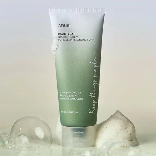 Anua HEARTLEAF QUERCETINOL PORE DEEP CLEANSING FOAM 150ml Malta