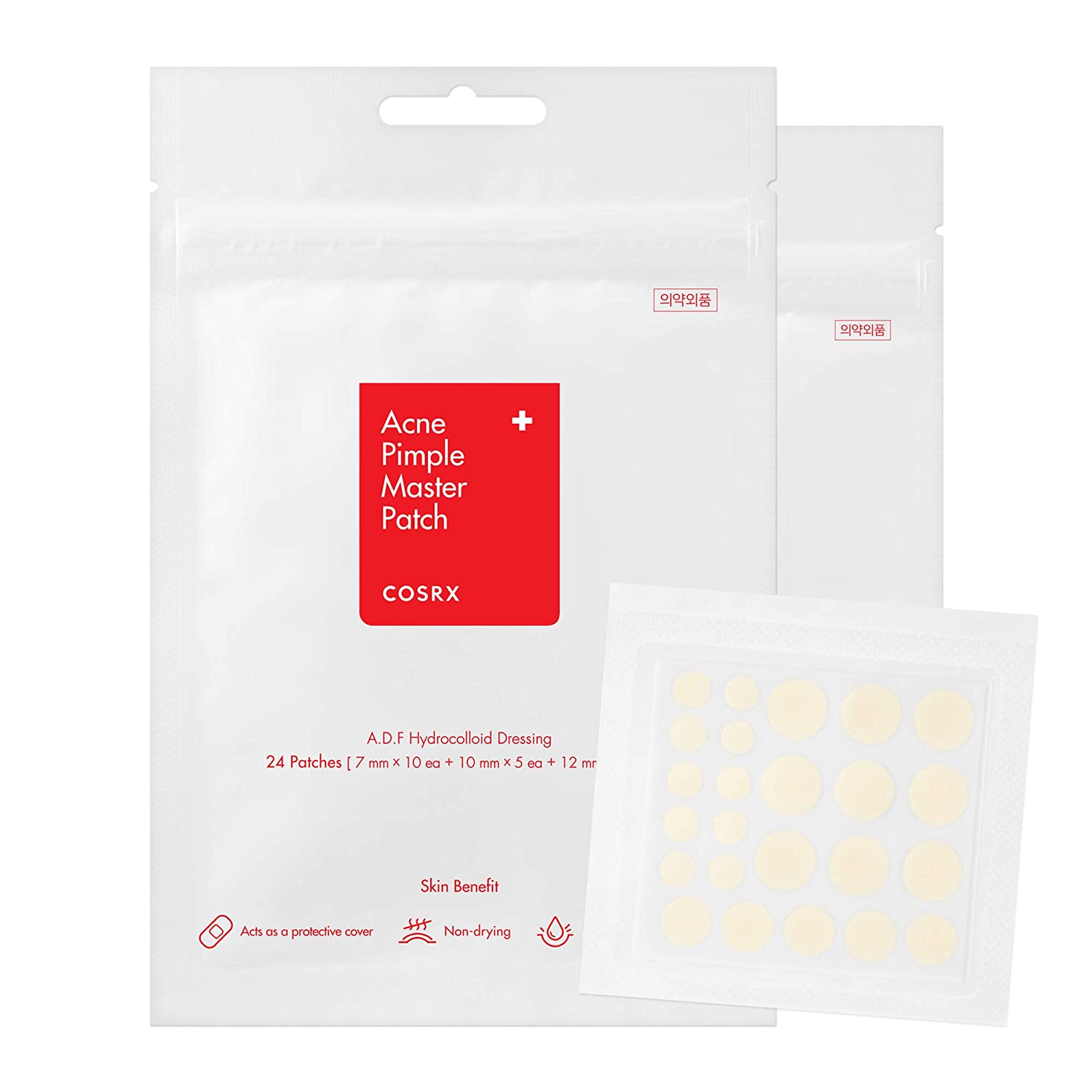 COSRX Acne Pimple Master Patch 24 Patches (3 Sizes) Malta